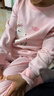 戴維貝拉兒童內(nèi)衣套裝秋季女童秋衣秋褲童裝小童寶寶家居服睡衣 曬單實拍圖