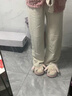 ECAC冬天棉拖鞋女士卡通毛絨可愛(ài)情侶居家室內加絨保暖秋冬季拖鞋男 藍色【洛麗塔小兔】 38-39 曬單實(shí)拍圖