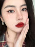 羅娜女神黑魔法秘境大牌口紅不掉色不沾杯持久不脫妝保濕適合素顏正品禮物 曬單實(shí)拍圖