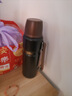 膳魔師（THERMOS）保溫壺1200ml男女旅行露營(yíng)大容量水壺中秋國慶節禮物TSK2曜石黑 曬單實(shí)拍圖