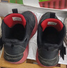 SNOOPY史努比童鞋男童運動(dòng)鞋男孩旋紐扣訓練鞋兒童時(shí)尚籃球鞋7850黑紅33 曬單實(shí)拍圖