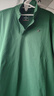 諾詩(shī)蘭夏季戶(hù)外男女翻領(lǐng)短袖T恤防曬抑菌百搭通勤polo衫 NTSEH5327E 叢林綠色-男 L 170女/175男 曬單實(shí)拍圖