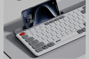 宏碁（acer）無(wú)線(xiàn)藍牙鍵鼠套裝 充電鼠標鍵盤(pán) 手機電腦ipad平板通用 鍵鼠套裝 卡槽支架  OKR215灰黑 曬單實(shí)拍圖