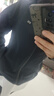 KOLON SPORT/可隆風(fēng)脊石墨烯軟殼夾克 女子戶(hù)外運動(dòng)防潑水防靜電防風(fēng)外套 LKJK5WNT04-BK 黑色 M 165/88A 曬單實(shí)拍圖