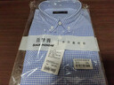 BLACKMONDAY純棉格子襯衫男短袖薄款全棉男士商務(wù)休閑百搭液氨抗皺免燙襯衣 曬單實(shí)拍圖