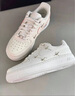 耐克NIKE板鞋女空軍一號 AIR FORCE 1運動(dòng)鞋FV3654-111帆白38 曬單實(shí)拍圖