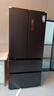 美的（Midea）508升法式多門(mén)四開(kāi)門(mén)雙系統雙循環(huán)一級能效除菌凈味大容量家用冰箱BCD-508WTPZM(E) 國家補貼20% 曬單實(shí)拍圖
