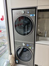 小天鵝（LittleSwan）洗烘套裝 10KG滾筒洗衣機全自動(dòng)+變頻熱泵烘干機家用烘衣服【小烏梅3.0】TG10VE40+VE40 國家補貼 曬單實(shí)拍圖