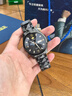 勞力士王子瑞士手表男機械表商務(wù)菱形鏡面夜光防水名牌鎢鋼帶品牌男表十大 全黑 終身質(zhì)保 42.5mm 曬單實(shí)拍圖