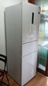 美的【政府補貼20%】283小冰箱超薄60cm以下三開(kāi)門(mén)一級能效風(fēng)冷無(wú)霜公寓家用小戶(hù)型電冰箱 MR-283WTPZE 極地白 曬單實(shí)拍圖