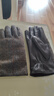 玖慕（JIUMU）保暖羊毛真皮手套男秋冬防風(fēng)防寒加絨騎行開(kāi)車(chē)電動(dòng)摩托自行車(chē)手套 曬單實(shí)拍圖