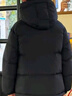 鴨鴨童裝羽絨服冬季兒童外套秋冬2024新款加厚中大童面包服冬裝 黑色 140 曬單實拍圖