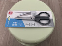 得力(deli)1辦公生活家用剪刀 小剪子手工剪紙刀 辦公用品 黑色6045-ES 曬單實(shí)拍圖