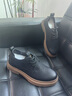 CHGF內增高皮鞋男馬丁靴男春夏季新款商務(wù)男鞋隱形增高鞋男休閑鞋子男 2233黑色【皮面】-增高6cm 40 （運動(dòng)碼） 曬單實(shí)拍圖
