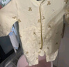 全棉時(shí)代嬰兒衣服連體衣秋冬裝風(fēng)柔棉暖絨寶寶冬季保暖棉服 玩趣叢林73碼 曬單實(shí)拍圖