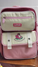 迪士尼（Disney）書(shū)包小學(xué)生4-6年級護脊減負大容量立體背墊背包雙肩包 草莓熊款 曬單實(shí)拍圖