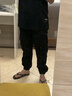 JEEP吉普工裝褲男春秋季寬松束腳休閑褲子男士純棉美式男褲 黑色 XL 曬單實(shí)拍圖