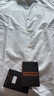 杰尼亞（Zegna）25春夏新品男士Trofeo Comfort長(cháng)袖襯衫正裝男裝禮物男9MS0JI 701042A7 白底藍色條紋 40 /m 曬單實(shí)拍圖