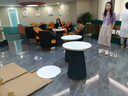 姝貴尚品售樓處洽談桌椅辦公室酒店民宿高顏值會(huì )客接待休閑沙發(fā)椅二椅一桌 一桌四椅【茶幾60，顏色可選】 曬單實(shí)拍圖