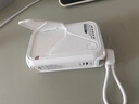 SUIDDY【3C認(rèn)證丨四合一】充電寶自帶線(xiàn)帶插頭器20000毫安大容量Magsafe快充移動(dòng)電源適用蘋(píng)果華為小米 頂配版丨2萬(wàn)毫安時(shí)【自帶線(xiàn)+磁吸+AC插頭】米白色 曬單實(shí)拍圖