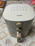 蘇泊爾（SUPOR）空氣炸鍋 家用小型電炸鍋  雙旋鈕控溫調時(shí) 多功能烤紅薯烤串一體機 輕音運作蒸氣嫩炸 【輕音運作】 4.2L 曬單實(shí)拍圖