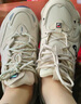 FILA 斐樂(lè )運動(dòng)鞋女MARS II 火星系列二代秋秋季時(shí)尚復古跑步鞋女 煙灰/鴿子灰-FD 36.5 曬單實(shí)拍圖