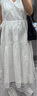 謎秀白色兩面穿無(wú)袖連衣裙女2025夏季新款抽繩收腰韓系簡(jiǎn)約裙 海鹽白 L 曬單實(shí)拍圖