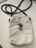 瞬子韓版文藝輕復古迷你輕便逛街小包原創(chuàng  )新款休閑百搭斜挎手機包男女 白色 曬單實(shí)拍圖