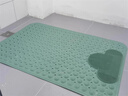 JCZS德國品牌地墊淋浴間洗澡踩腳墊家用孕婦浴室衛生間防滑墊防摔2025 雅墊-灰色 40cm*70cm 【環(huán)保材質(zhì)-五星級酒店專(zhuān)用】 曬單實(shí)拍圖