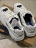斯凱奇（Skechers）女鞋小白熊女士休閑鞋子厚底增高百搭運動軟底老爹鞋女99999863 白色/海軍藍(lán)色/WNV1 38 曬單實拍圖