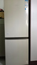 海爾（Haier）冰箱出品雙開(kāi)門(mén)二門(mén)177升冰箱家用小型冰箱租房省電不占地冷藏冷凍統帥家用小冰箱 以舊換新 177升雙門(mén)冰箱節能省電 兩天約用1度電 曬單實(shí)拍圖