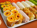 本宮餓了奶酥卷肉松拉絲海苔蛋卷仔手工休閑網(wǎng)紅小零食 混合口味160g*1包  曬單實(shí)拍圖