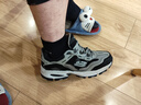 斯凱奇（Skechers）男鞋秋季厚底老爹鞋休閑熊貓鞋軟底運動(dòng)鞋237067 曬單實(shí)拍圖