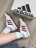 adidas ENTRAP美式校園風(fēng)運動(dòng)少年感復古籃球風(fēng)板鞋男女阿迪達斯 白色/紅色   42 曬單實(shí)拍圖