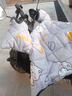 德雙曼電動(dòng)車(chē)擋風(fēng)被秋冬季加厚加絨加大被電瓶摩托防寒防曬防塵罩 【灰小熊】加大側翼+護脖+護肩 曬單實(shí)拍圖