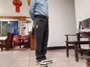 吉普（JEEP）牛仔褲男秋冬季高端寬松商務(wù)直筒男褲休閑褲子男 尼納灰 33 曬單實(shí)拍圖