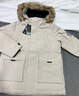 駱駝（CAMEL）戶(hù)外極寒派克工裝毛領(lǐng)情侶款羽絨服保暖加厚中長(cháng)款外套 曬單實(shí)拍圖