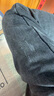 HLA海瀾之家加絨牛仔褲男寬松加厚加絨錐形褲子男冬季 曬單實(shí)拍圖