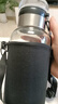 【送杯套】大容量加厚玻璃杯子便攜噸噸杯茶水分離帶杯套泡茶水杯 透明 1000ml噸噸桶 1只裝 曬單實(shí)拍圖