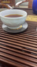 景德鎮（jdz）陶瓷茶杯影青雕刻主人杯高檔家用辦公茶具高檔教師節禮盒花開(kāi)富貴 曬單實(shí)拍圖