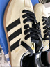 阿迪達斯 （adidas）三葉草系列 女 SAMBA OG W 休閑鞋 ID0478 米白/淺卡其 38.5 曬單實(shí)拍圖