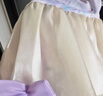 迪士尼兒童泳衣女童艾莎連體裙防曬泡溫泉小童A類(lèi)游泳衣D35042香芋紫100 曬單實(shí)拍圖