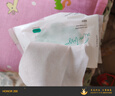babycare兔兔棉柔巾100%純棉嬰兒干濕兩用巾潔面巾一次性洗臉巾100抽6包 曬單實(shí)拍圖