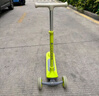 酷騎兒童滑板車(chē)Q1溜溜車(chē)折疊款重力轉向發(fā)光輪3-10歲生日禮物酷騎綠 曬單實(shí)拍圖
