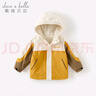 戴維貝拉兒童三防外套秋裝男童女童洋氣衣服寶寶防風(fēng)防水風(fēng)衣 曬單實(shí)拍圖