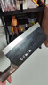 張小泉黑將不銹鋼廚房家用刀具 切菜刀 斬切刀 【京東限定】 曬單實(shí)拍圖