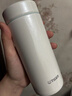 虎牌（TIGER）保溫保冷杯輕量便攜不銹鋼學(xué)生水杯MMZ-A35C-WW 雪花白350ml 曬單實(shí)拍圖