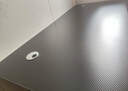 舒客藝家電腦桌臺式電競桌椅套裝組合桌子辦公家用桌學(xué)習桌書(shū)房書(shū)桌寫(xiě)字桌 單桌140*70【黑架+黑碳纖紋面】 曬單實(shí)拍圖