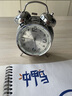 耐吉佳德國2025新款機械鬧鐘學(xué)生專(zhuān)用起床擺件高初中生叫醒時(shí)鐘 【升級電鍍款】深邃藍 曬單實(shí)拍圖