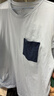 京東京造10A抗菌純棉睡衣男短袖套裝25春夏情侶家居服藍XL 曬單實(shí)拍圖